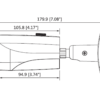 CÁMARA BULLET DAHUA (DH-HAC-HFW2802E-A-0360B) 4K STARLIGHT,8MP,3.6MM,IP67,3DNR,MIC