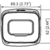 CÁMARA BULLET DAHUA (DH-HAC-HFW2802E-A-0360B) 4K STARLIGHT,8MP,3.6MM,IP67,3DNR,MIC