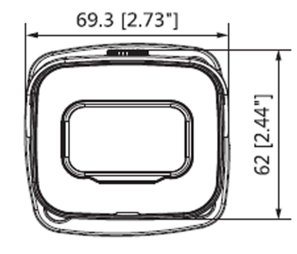 CÁMARA BULLET DAHUA (DH-HAC-HFW2802E-A-0360B) 4K STARLIGHT,8MP,3.6MM,IP67,3DNR,MIC