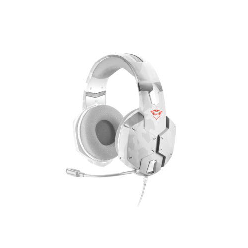 Audifonos Trust Gxt (20864) 322w Carus Gaming Headset Snow Camo,3.5mm 3 Y 4 Pins,pc, Xbox,ps5,switch