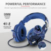Audifonos Trust Gxt (23249) 322b Carus Gaming Headset Blue Camo,3.5mm 3 Y 4 Pins,pc, Xbox,ps5,switch