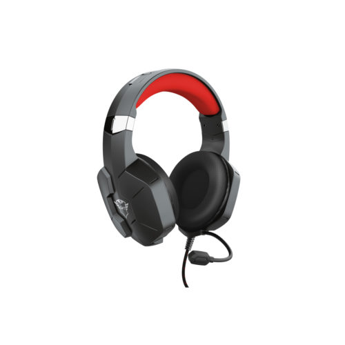 AUDIFONOS TRUST GXT (23652) 323 CARUS GAMING HEADSET BLACK, 3.5MM*2