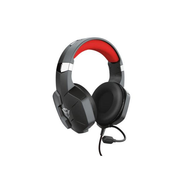 AUDIFONOS TRUST GXT (23652) 323 CARUS GAMING HEADSET BLACK, 3.5MM*2