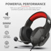 AUDIFONOS TRUST GXT (23652) 323 CARUS GAMING HEADSET BLACK, 3.5MM*2