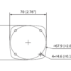 CÁMARA BULLET DAHUA (DH-HAC-HFW2802E-A-0360B) 4K STARLIGHT,8MP,3.6MM,IP67,3DNR,MIC