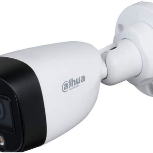 CÁMARA BULLET DAHUA (DH-HAC-HFW1209CN-LED-0280B) FULL COLOR 1080P, 106 GRADOS, IP67, CVI,AHD Y CVBS