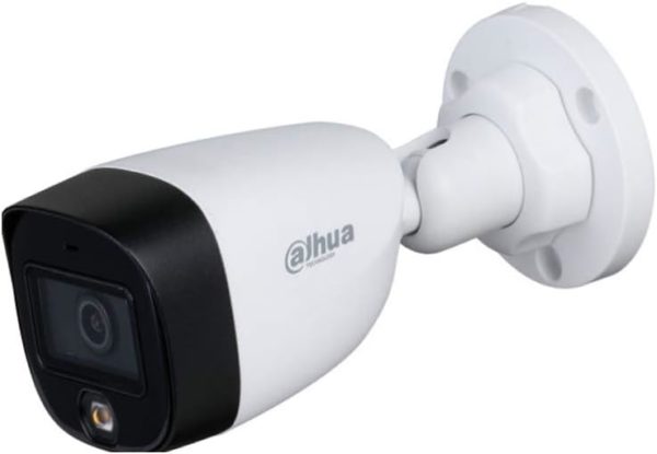 CÁMARA BULLET DAHUA (DH-HAC-HFW1209CN-LED-0280B) FULL COLOR 1080P, 106 GRADOS, IP67, CVI,AHD Y CVBS