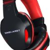 AUDIFONOS YAGUARET (HGKRAVENYGT) KRAVEN GAMING CONMICROFONO COLOR ROJO/NEGRO,3.5