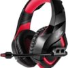 AUDIFONOS YEYIAN (YDW-33402) GAMER WICKED SERIE 3000,ALAMBRICO,USB,CONTROL,RGB,NEGRO ROJO