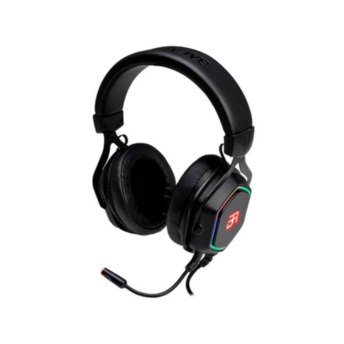 AUDIFONOS BALAM RUSH (BR-929776) HESIX HS760, USB,7.1 CANALES, MICROFONO FLEXIBLE, RGB, NEGRO
