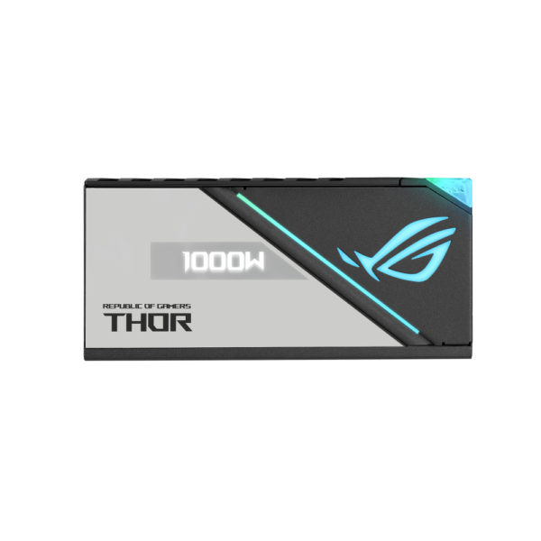 Fuente De Poder Asus (Rog-thor-1000p2-gaming) 1000w,modular,pantalla Oled,rgb,80plus Platinum
