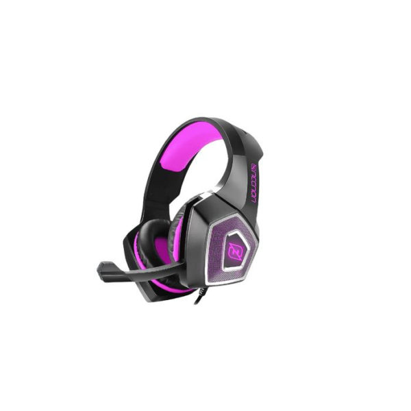 AUDIFONOS GAMER NECNON (NBHG-KIMERA-FS)CONTROL V,RGB,CONECTOR 3.5,ADAPTADOR DOBLE 3.5,FIUSHA
