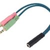AUDIFONOS NECNON (NBHG-VIPER-RJ) GAMER,CONTROL VOLUMEN,LED,CONECTOR 3.5,ADAPTADOR DOBLE 3.5,ROJO