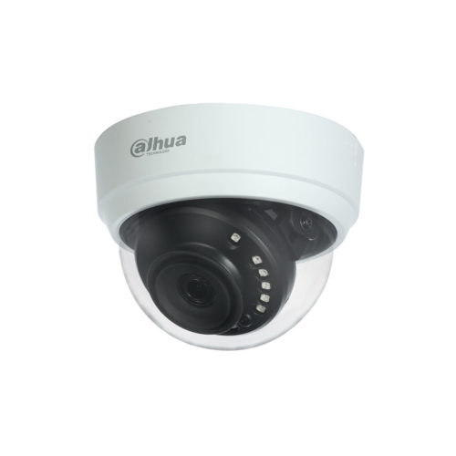 CÁMARA DOMO DAHUA (D1A2128) COOPER HDCVI 1080P, LENTE 2.8MM, INTERIOR, IR 20 MTS, CVI,TVI,CVBS,AHD
