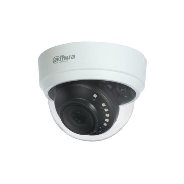 CÁMARA DOMO DAHUA (D1A2128) COOPER HDCVI 1080P, LENTE 2.8MM, INTERIOR, IR 20 MTS, CVI,TVI,CVBS,AHD