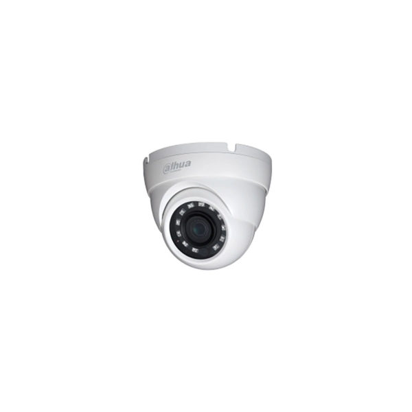 CÁMARA DOMO DAHUA (DH-HAC-HDW1200MN-0280B-S4) HDW1200M28 1080P, METAL, 101 GRADOS, IR 30M, IP67, HDC