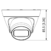 CÁMARA IP DOMO DAHUA (DH-IPC-HDW1230T1N-0280B-S4) MP,H.265+,105 GRADOS,IR 30M,IP67,DWDR,3D DNR,HLC,B