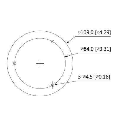 CÁMARA IP DOMO DAHUA (DH-IPC-HDW1230T1N-0280B-S4) MP,H.265+,105 GRADOS,IR 30M,IP67,DWDR,3D DNR,HLC,B