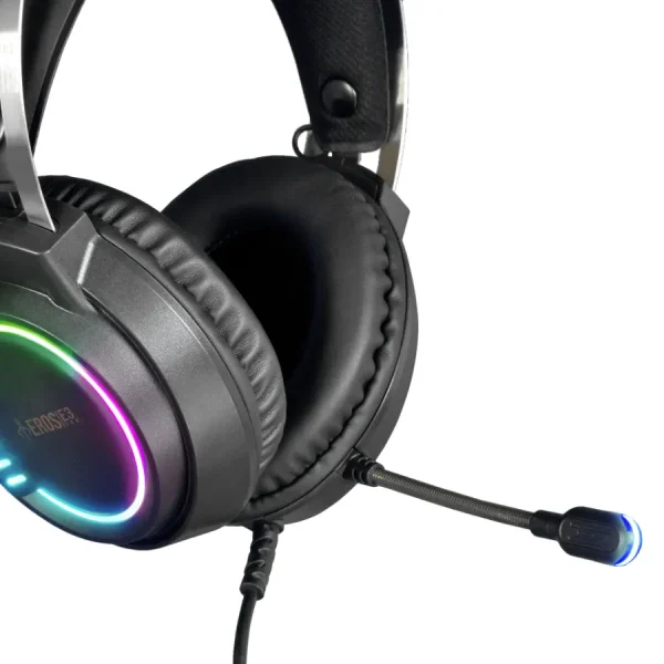 AUDIFONOS GAMDIAS (GD-EROS M3) STEREO RGB USB C/MIC OMNI, SPK DIAM 50MM