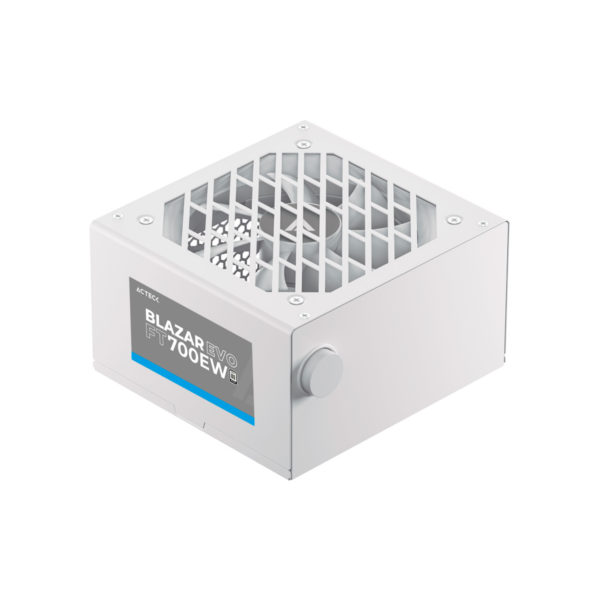Fuente de poder acteck (es-05004eb) ft700ew,700w,24 pines,4 sata,2 molex,vent 120mm,blanco