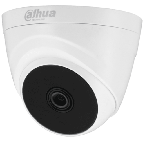 CÁMARA DOMO DAHUA (DH-HAC-T1A51N-0280B-S2) T1A51-28, 5MP, 106 GRADOS, IR 20M, INTERIOR, HDCVI,AHD,TV