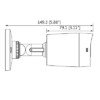 CÁMARA BULLET DAHUA (DH-HAC-B1A51N-0280B) COOPER 5MP, 106 GRADOS, IR 20M, IP67, CVI,CVBS,AHD,TVI
