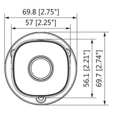 CÁMARA BULLET DAHUA (DH-HAC-B1A51N-0280B) COOPER 5MP, 106 GRADOS, IR 20M, IP67, CVI,CVBS,AHD,TVI