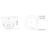 CÁMARA DOMO DAHUA (DH-HAC-T2A21N-0360B) COOPER T2A21, HDCVI 1080P, 720P, IR 20M, IP67,93 GRADOS META