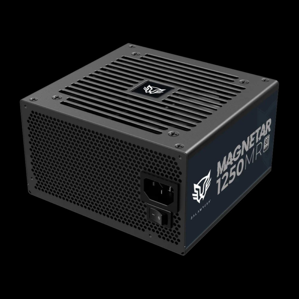Fuente De Poder Balam Rush (Br-937610) Magnetar 1250w,80 Plus Platino,full Modular,vent 120mm,negro